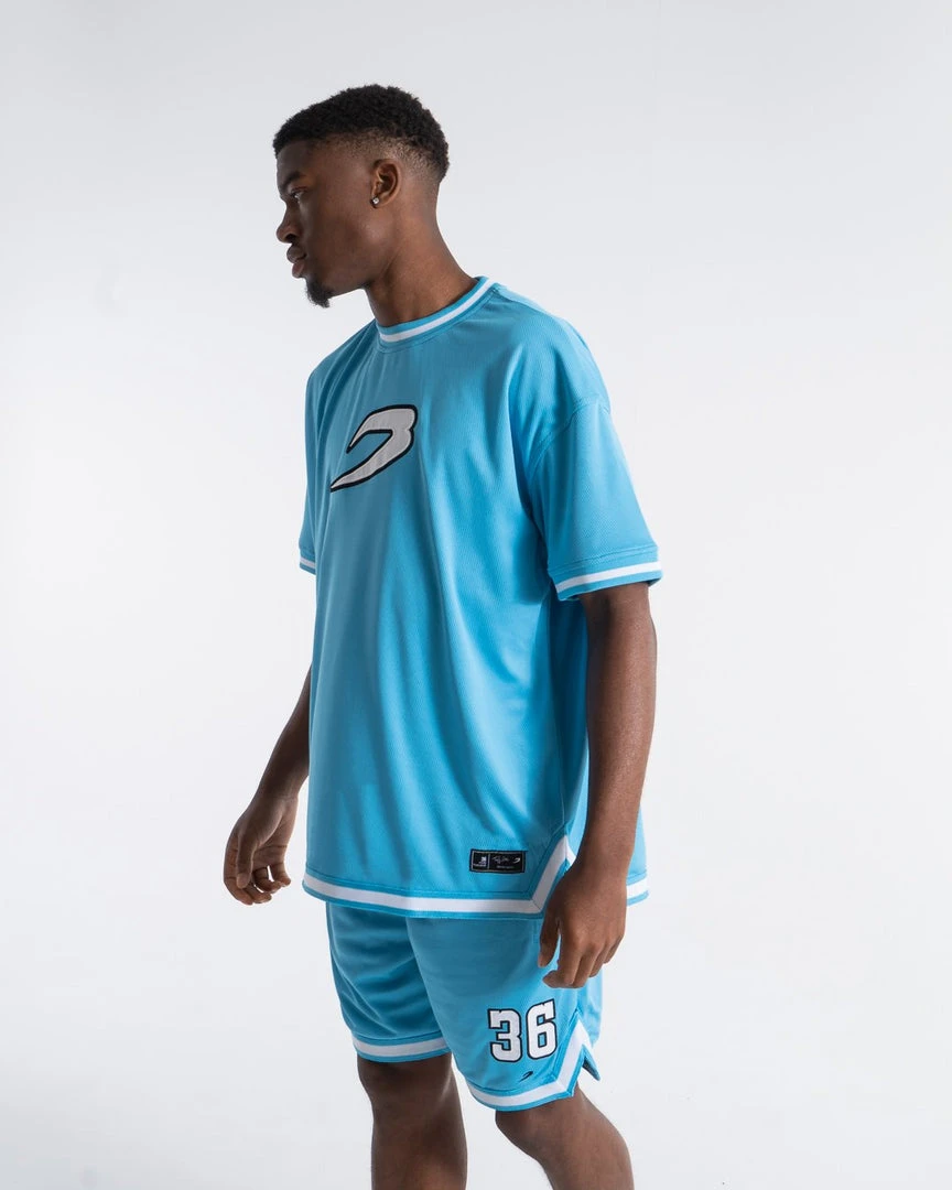 BOXRAW Men 36 By Teddy Atlas T-Shirt - Baby Blue 3 BOXRAW Men 36 By Teddy Atlas T-Shirt - Baby Blue