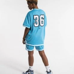 BOXRAW Women 36 By Teddy Atlas T-Shirt - Baby Blue Clothing 11 BOXRAW Women 36 By Teddy Atlas T-Shirt - Baby Blue Clothing