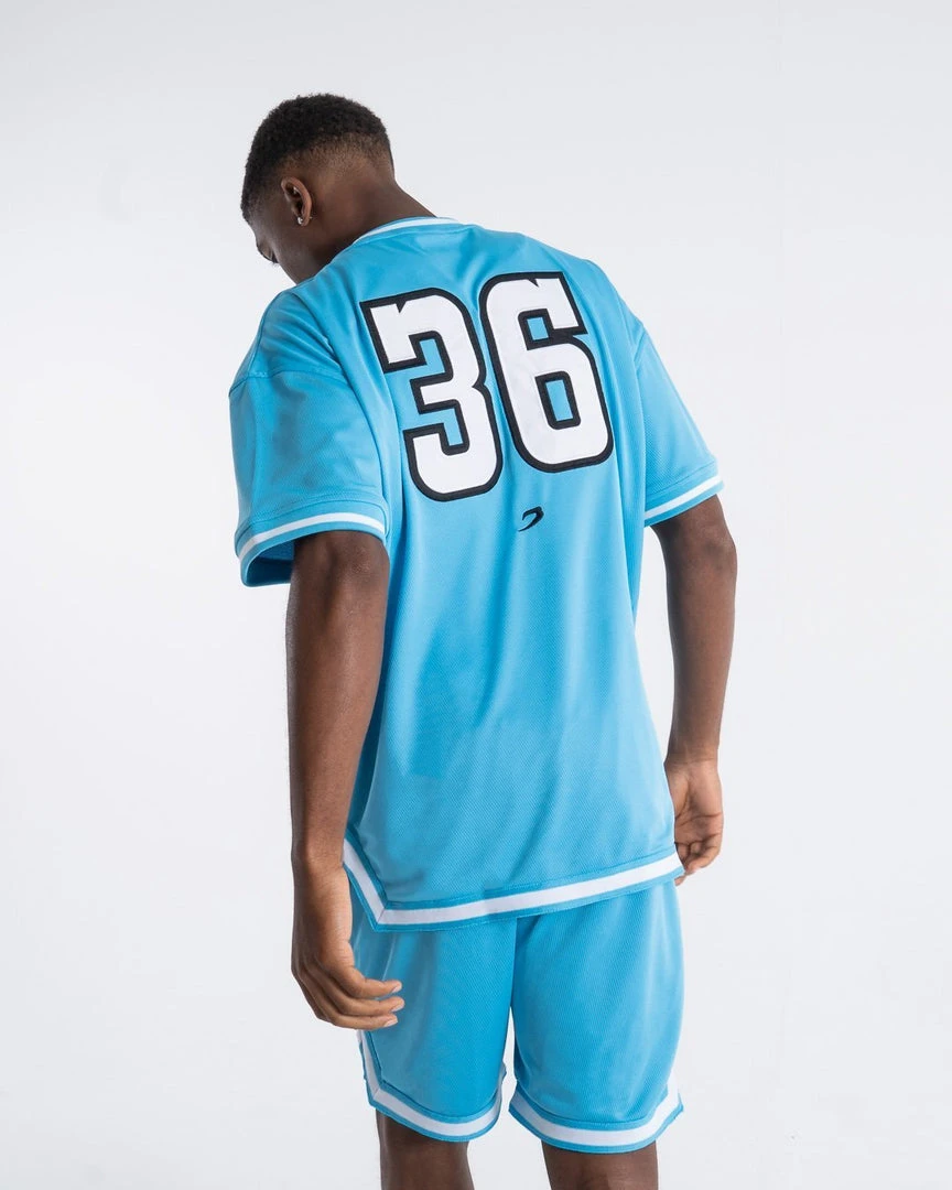 BOXRAW Men 36 By Teddy Atlas T-Shirt - Baby Blue 4 BOXRAW Men 36 By Teddy Atlas T-Shirt - Baby Blue