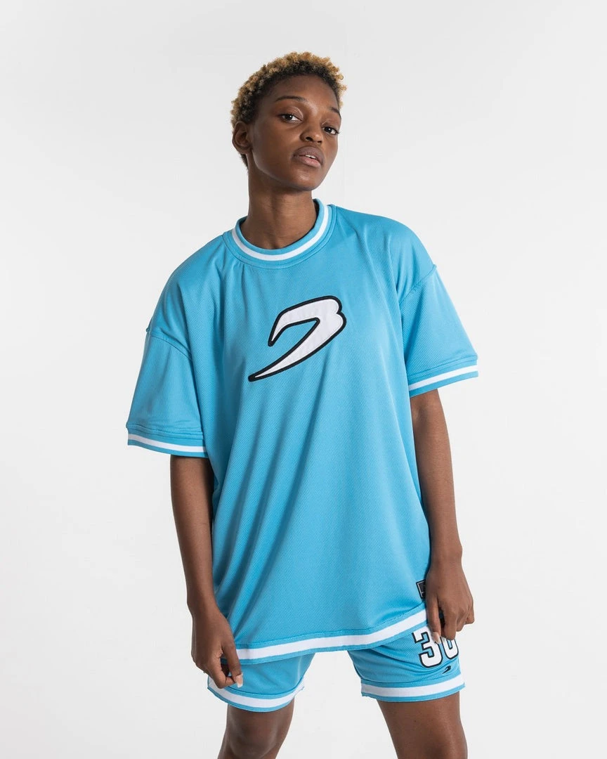 BOXRAW Women 36 By Teddy Atlas T-Shirt - Baby Blue Clothing 3 BOXRAW Women 36 By Teddy Atlas T-Shirt - Baby Blue Clothing