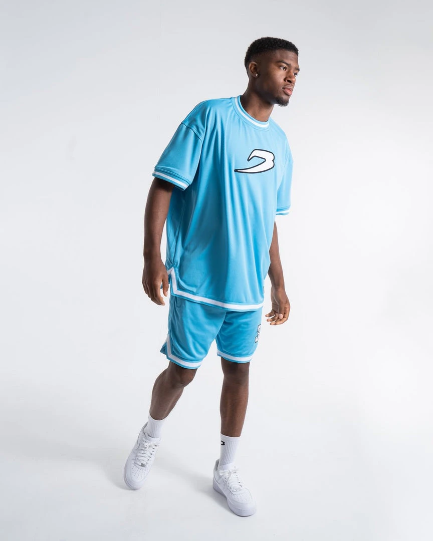 BOXRAW Men 36 By Teddy Atlas T-Shirt - Baby Blue 2 BOXRAW Men 36 By Teddy Atlas T-Shirt - Baby Blue