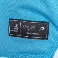 BOXRAW Women 36 By Teddy Atlas T-Shirt - Baby Blue Clothing 10 BOXRAW Women 36 By Teddy Atlas T-Shirt - Baby Blue Clothing