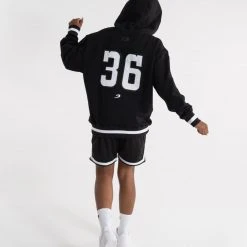 BOXRAW Women 36 By Teddy Atlas Hoodie - Black Clothing