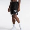 BOXRAW Men Clothing 36 By Teddy Atlas Shorts - Black