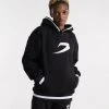 BOXRAW Women 36 By Teddy Atlas Hoodie - Black Clothing