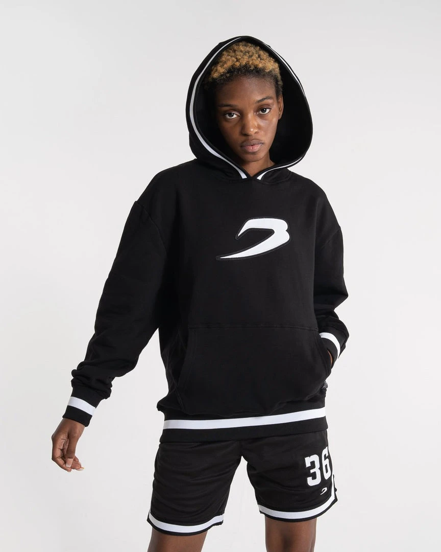 BOXRAW Women 36 By Teddy Atlas Hoodie - Black Clothing 3 BOXRAW Women 36 By Teddy Atlas Hoodie - Black Clothing