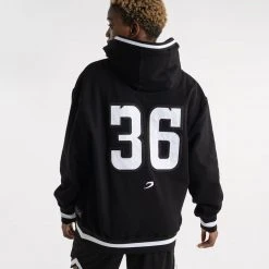 BOXRAW Women 36 By Teddy Atlas Hoodie - Black Clothing 14 BOXRAW Women 36 By Teddy Atlas Hoodie - Black Clothing