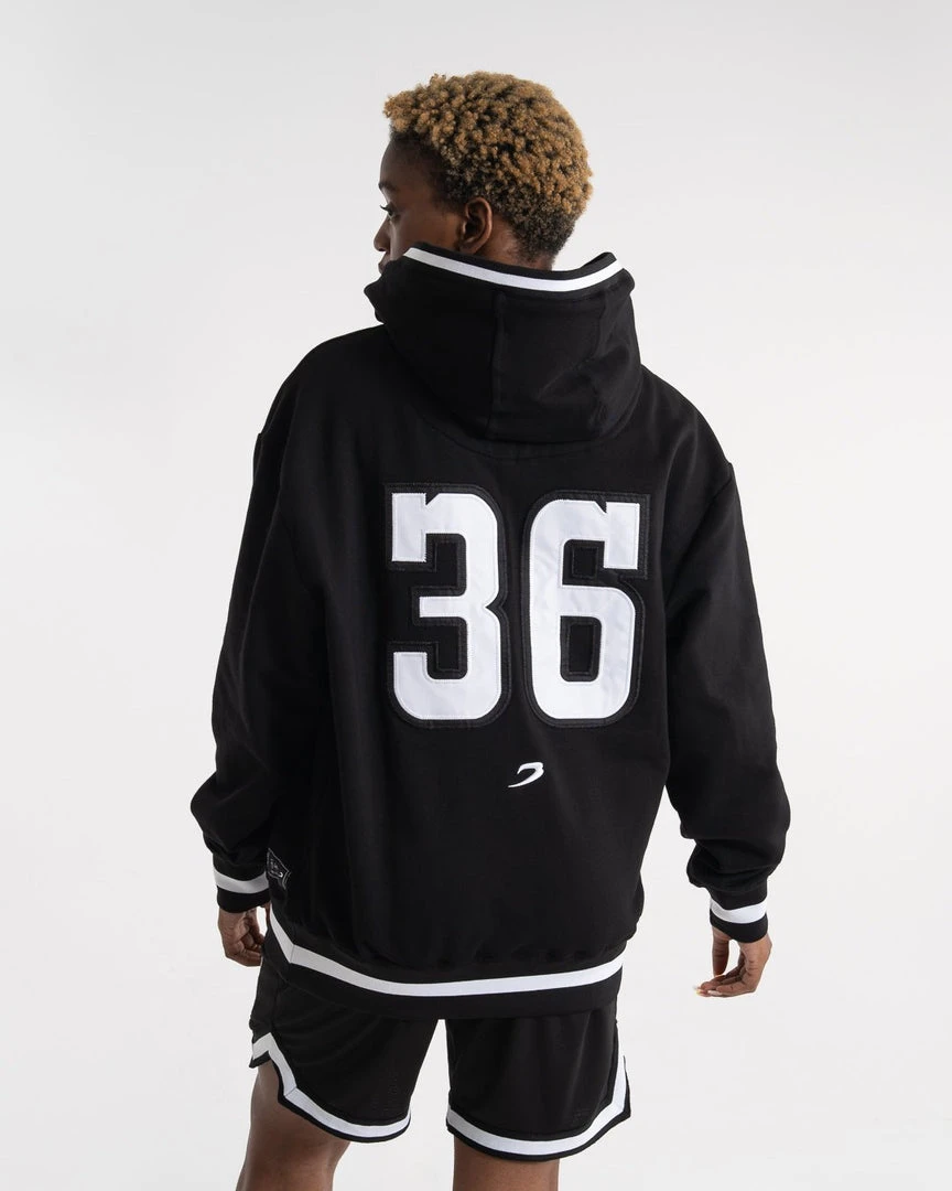 BOXRAW Women 36 By Teddy Atlas Hoodie - Black Clothing 5 BOXRAW Women 36 By Teddy Atlas Hoodie - Black Clothing