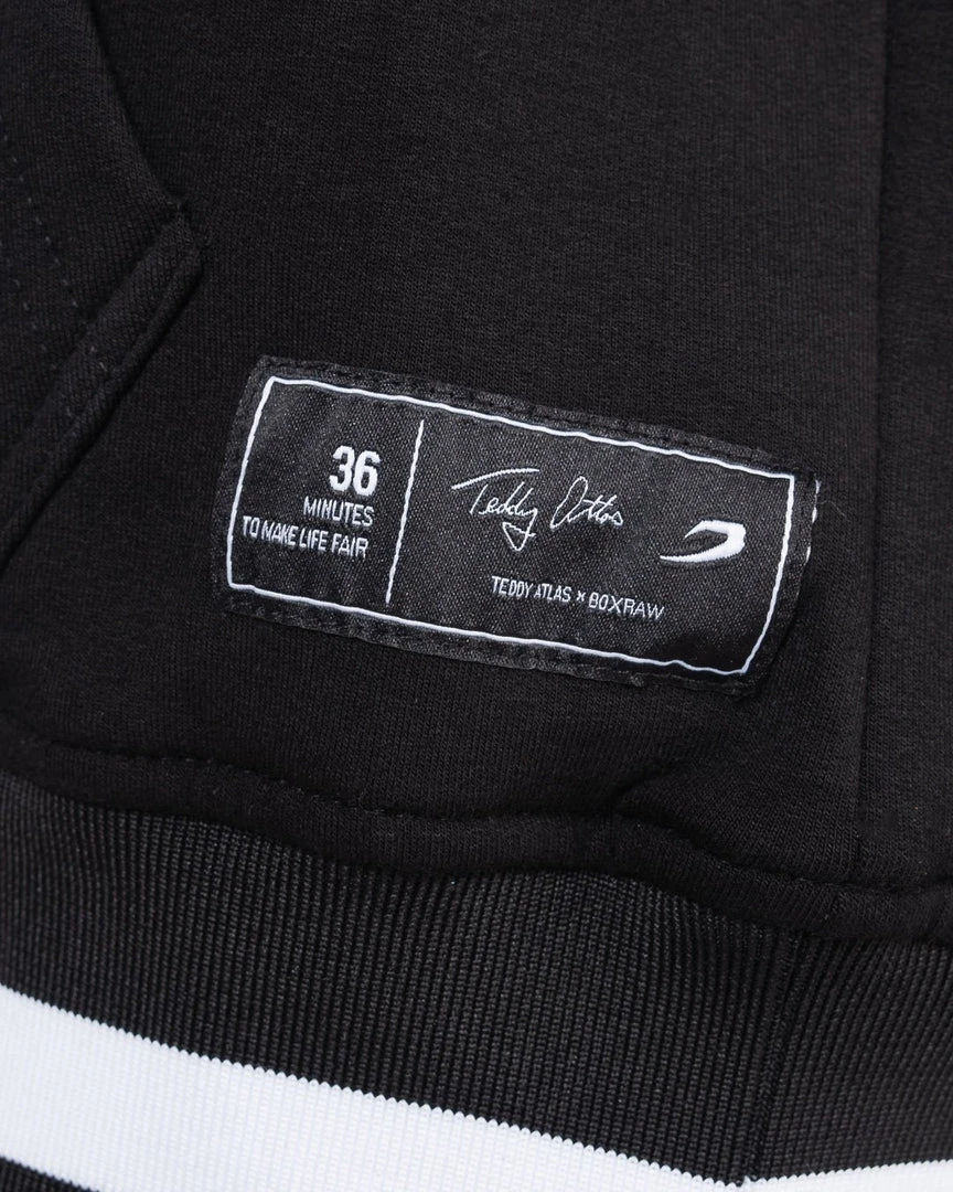 BOXRAW Women 36 By Teddy Atlas Hoodie - Black Clothing 8 BOXRAW Women 36 By Teddy Atlas Hoodie - Black Clothing