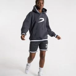 BOXRAW Women Clothing 36 By Teddy Atlas Hoodie - Charcoal