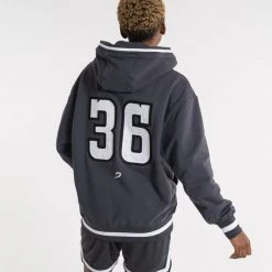 BOXRAW Women Clothing 36 By Teddy Atlas Hoodie - Charcoal