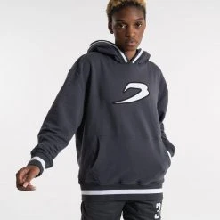 BOXRAW Women Clothing 36 By Teddy Atlas Hoodie - Charcoal