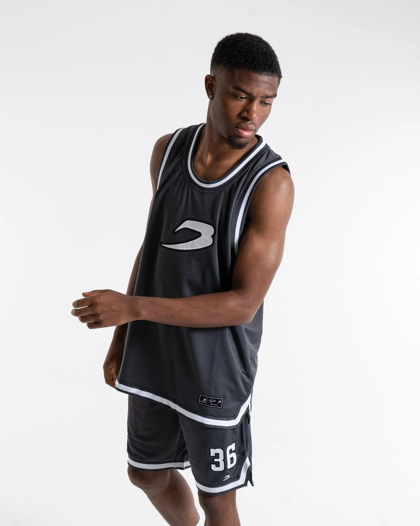 BOXRAW Men 36 By Teddy Atlas Tank - Charcoal 4 BOXRAW Men 36 By Teddy Atlas Tank - Charcoal