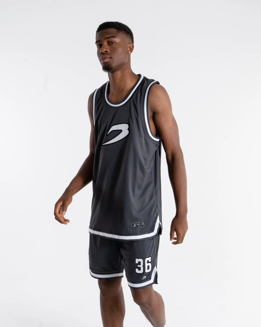 BOXRAW Men 36 By Teddy Atlas Tank - Charcoal 3 BOXRAW Men 36 By Teddy Atlas Tank - Charcoal