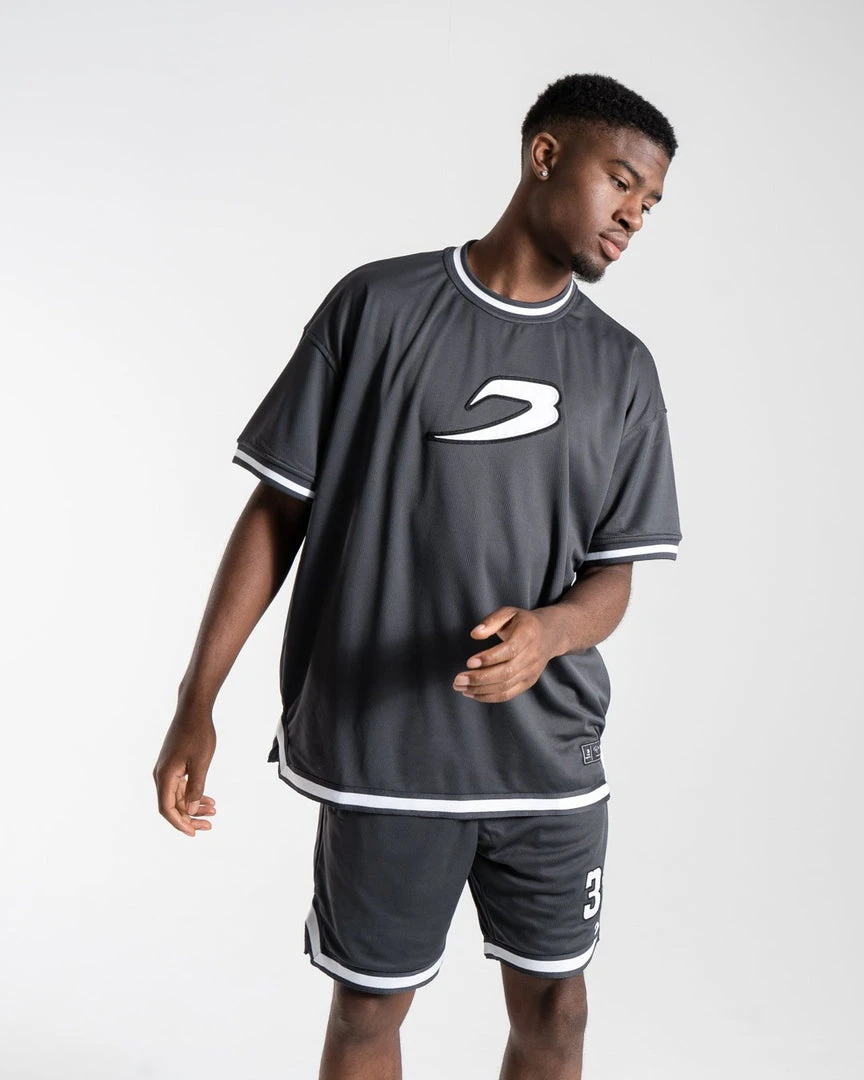 BOXRAW Men 36 By Teddy Atlas T-Shirt - Charcoal Clothing 3 BOXRAW Men 36 By Teddy Atlas T-Shirt - Charcoal Clothing