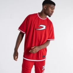 BOXRAW Men Clothing 36 By Teddy Atlas T-Shirt - Red