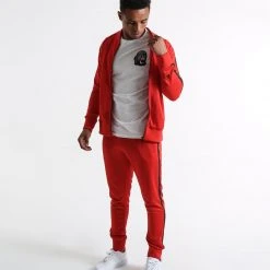 BOXRAW Men Tank Jacket - Red