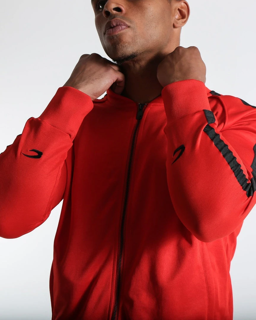 BOXRAW Men Tank Jacket - Red 5 BOXRAW Men Tank Jacket - Red
