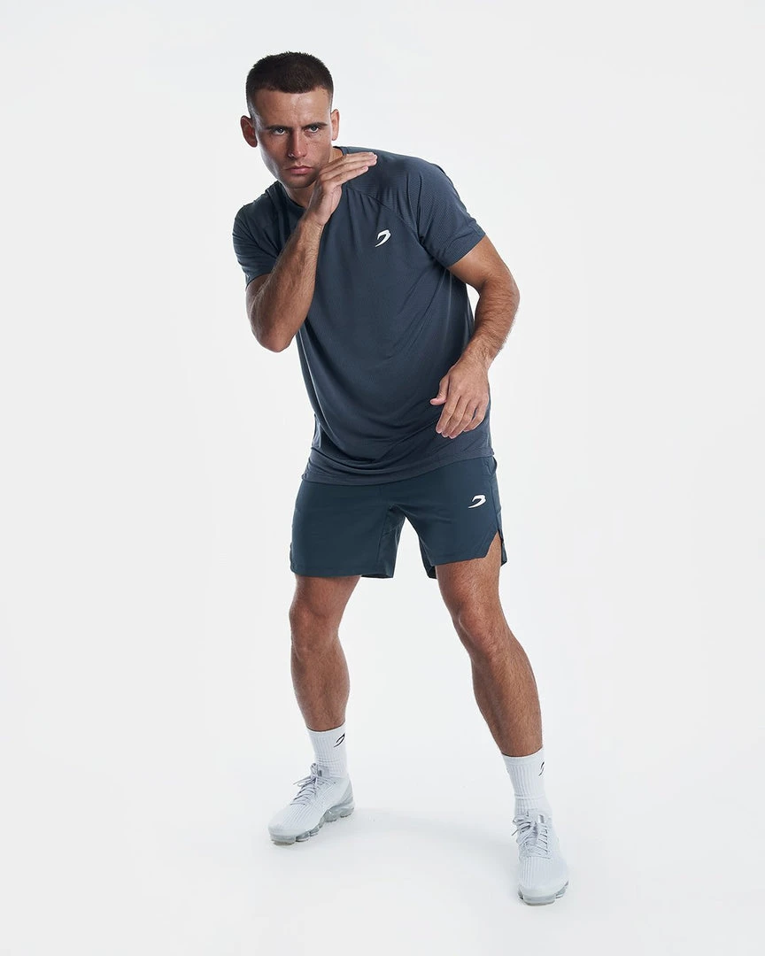 BOXRAW Men Valdes Shorts - Charcoal 2 BOXRAW Men Valdes Shorts - Charcoal