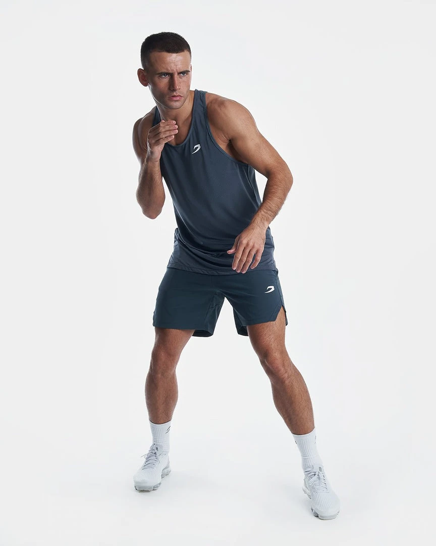 BOXRAW Men New Releases Valdes Tank - Charcoal 2 BOXRAW Men New Releases Valdes Tank - Charcoal