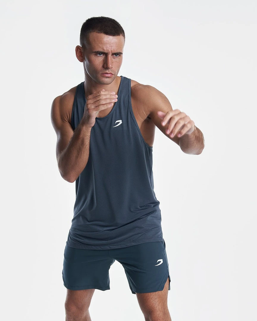 BOXRAW Men New Releases Valdes Tank - Charcoal 3 BOXRAW Men New Releases Valdes Tank - Charcoal