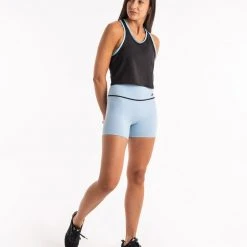 BOXRAW Women Valerie Cropped Tank - Baby Blue Clothing