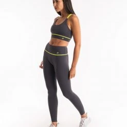 BOXRAW Women Valerie Sports Bra - Charcoal