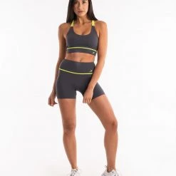 BOXRAW Women Clothing Valerie Cycling Shorts - Charcoal