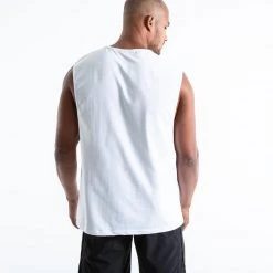 BOXRAW Men We Don't Play Boxing Muscle Tank - White