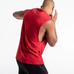 BOXRAW Men Clothing We Don't Play Boxing Muscle Tank - Red