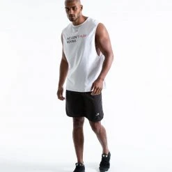 BOXRAW Men We Don't Play Boxing Muscle Tank - White