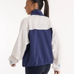 BOXRAW Women Best Sellers Walker Track Jacket - White/Navy 14 BOXRAW Women Best Sellers Walker Track Jacket - White/Navy