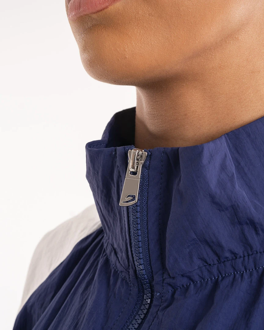 BOXRAW Women Best Sellers Walker Track Jacket - White/Navy 6 BOXRAW Women Best Sellers Walker Track Jacket - White/Navy