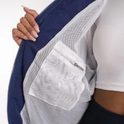 BOXRAW Women Best Sellers Walker Track Jacket - White/Navy 17 BOXRAW Women Best Sellers Walker Track Jacket - White/Navy