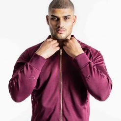 BOXRAW Men Whitaker Jacket - Wine