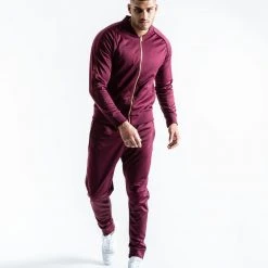 BOXRAW Men Whitaker Jacket - Wine