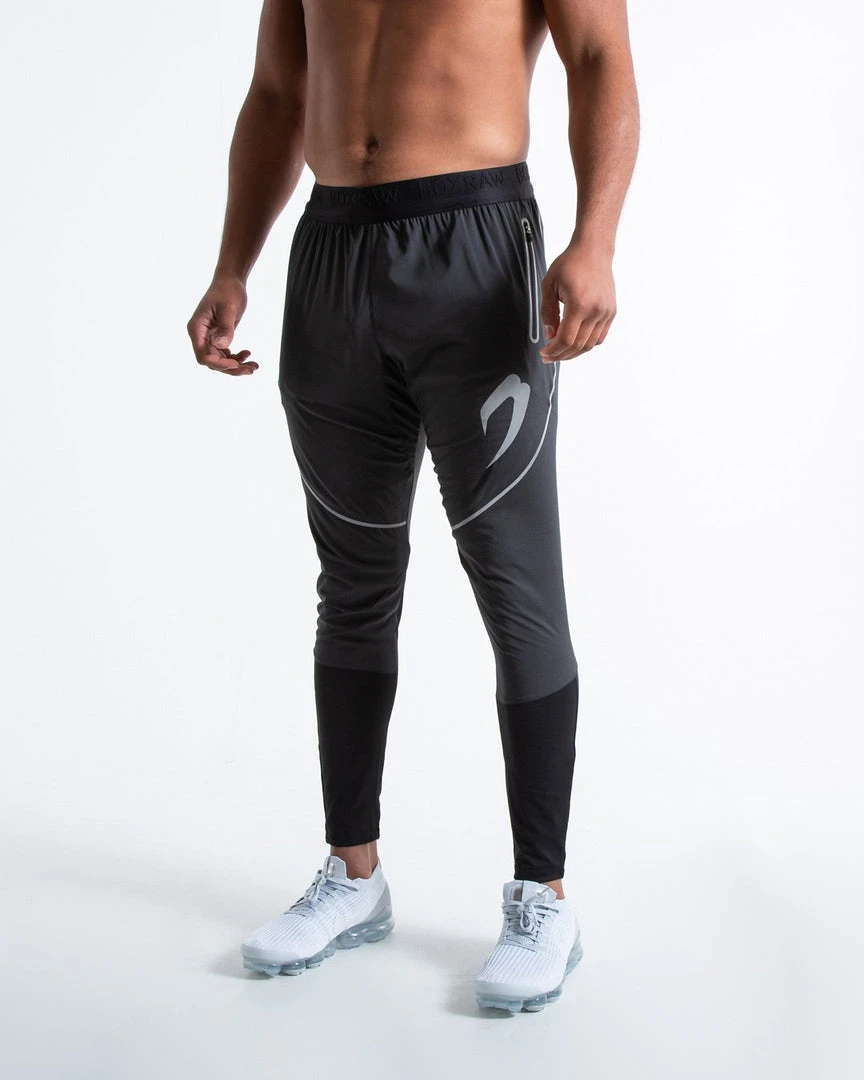 BOXRAW Men Clothing Wilde Technical Joggers - Charcoal 1 BOXRAW Men Clothing Wilde Technical Joggers - Charcoal
