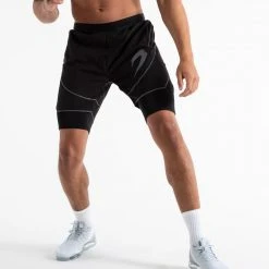 BOXRAW Men Best Sellers Wilde Shorts - Black 12 BOXRAW Men Best Sellers Wilde Shorts - Black