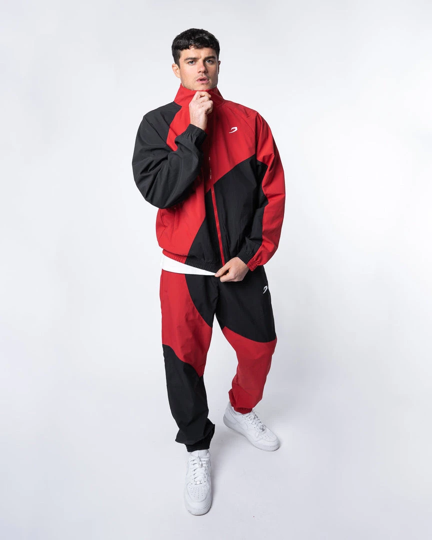 BOXRAW Men Williams Jacket - Black/Red New Releases 10 BOXRAW Men Williams Jacket - Black/Red New Releases