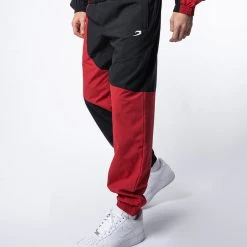 BOXRAW Men Williams Bottoms - Black/Red New Releases 10 BOXRAW Men Williams Bottoms - Black/Red New Releases