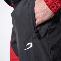 BOXRAW Men Williams Bottoms - Black/Red New Releases 12 BOXRAW Men Williams Bottoms - Black/Red New Releases