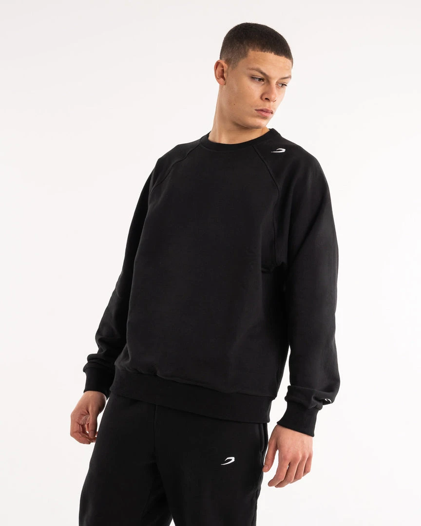 BOXRAW Men New Releases Winstone Sweatshirt - Black 3 BOXRAW Men New Releases Winstone Sweatshirt - Black