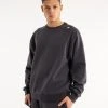 BOXRAW Men Winstone Sweatshirt - Charcoal