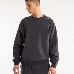 BOXRAW Men Winstone Sweatshirt - Charcoal 10 BOXRAW Men Winstone Sweatshirt - Charcoal