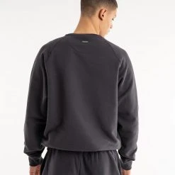 BOXRAW Men Winstone Sweatshirt - Charcoal 11 BOXRAW Men Winstone Sweatshirt - Charcoal
