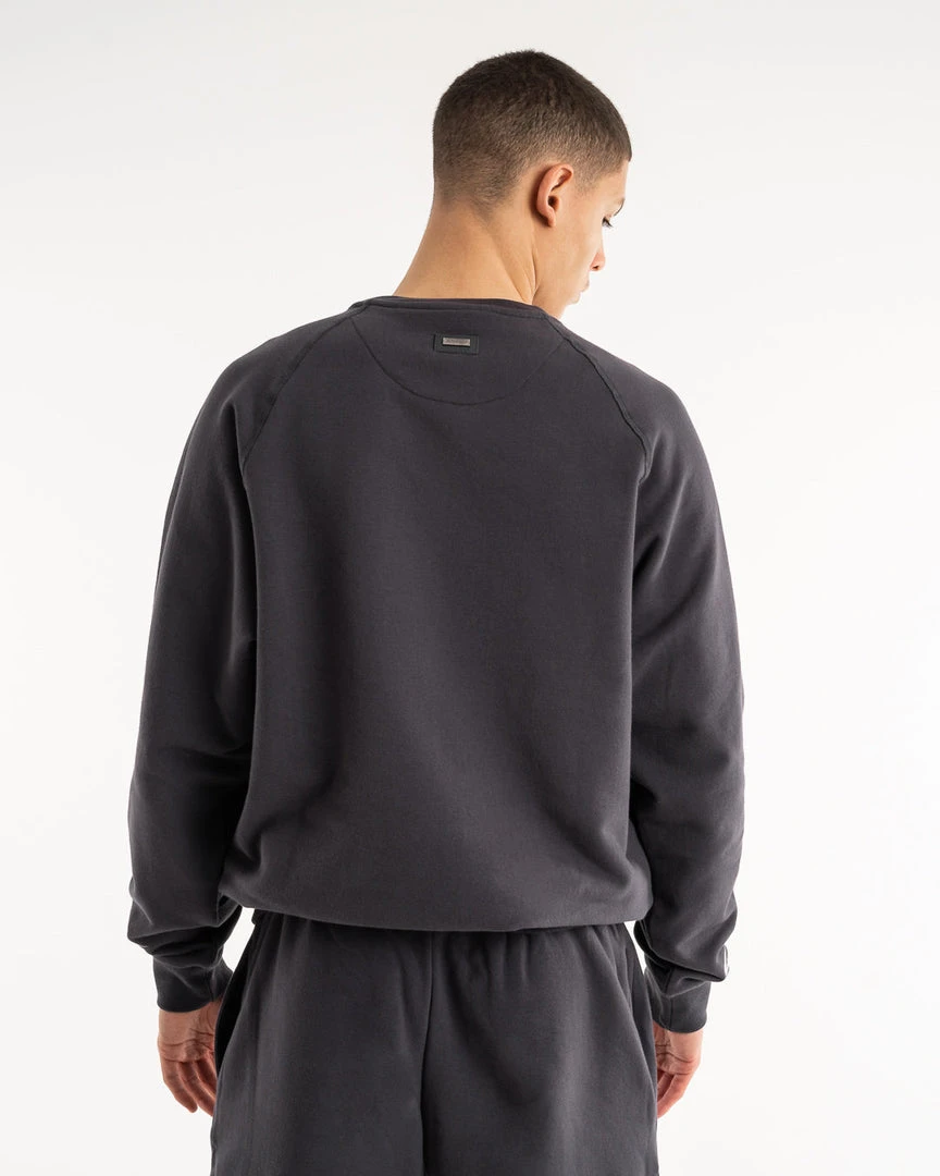 BOXRAW Men Winstone Sweatshirt - Charcoal 4 BOXRAW Men Winstone Sweatshirt - Charcoal