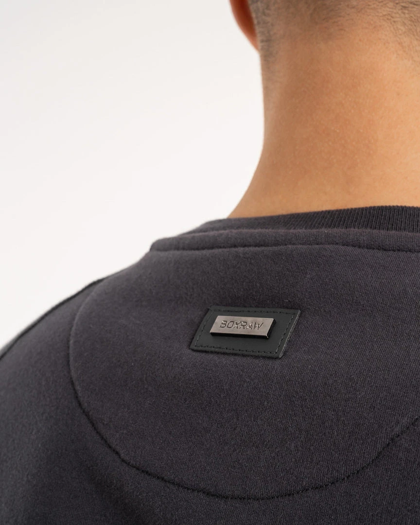 BOXRAW Men Winstone Sweatshirt - Charcoal 6 BOXRAW Men Winstone Sweatshirt - Charcoal