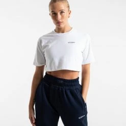 BOXRAW Women Clothing Cropped BOXRAW T-Shirt - White