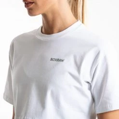 BOXRAW Women Clothing Cropped BOXRAW T-Shirt - White 10 BOXRAW Women Clothing Cropped BOXRAW T-Shirt - White