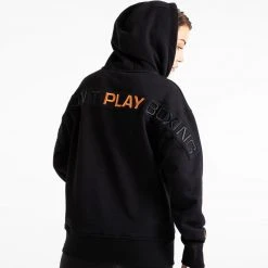 BOXRAW Women We Don't Play Boxing Unisex Hoodie - Black